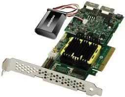 ASR-5805Z - Adaptec 8-Ports SAS / SATA PCI Express X8 512MB Cache DDR2 Low Profile RAID Controller Card