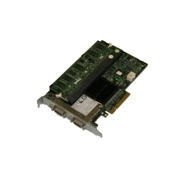 PR174 - Dell PERC 6/E 8-Ports SAS 3Gb/s PCI Express x1 256MB Cache RAID Controller Card