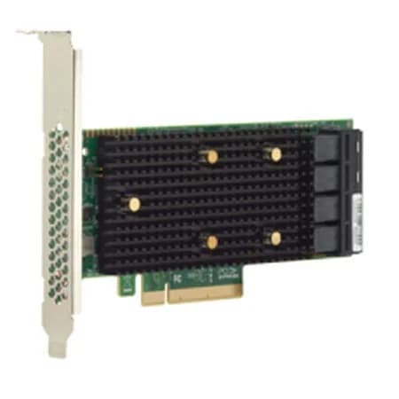 SAS9400-16I - Broadcom MegaRAID 9361-16I 16-Ports SAS 12Gb/s SATA PCI Express 72-Bit NVME MD2 Low Profile Raid Controller Card