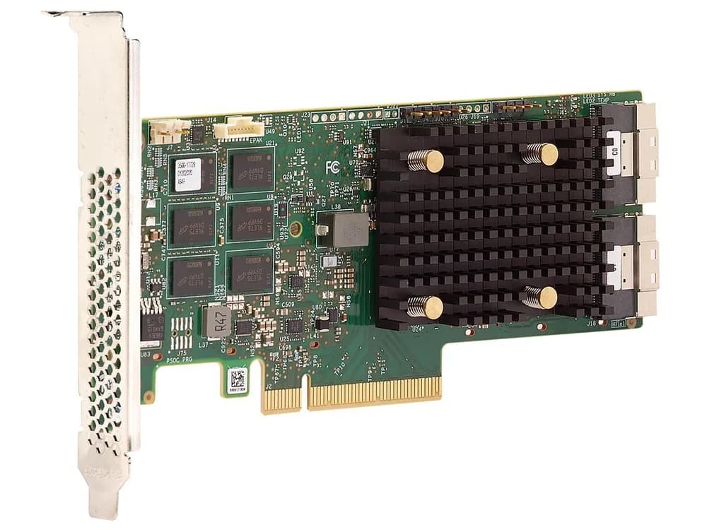 SAS9560-8I - Broadcom SAS 12Gb/s SATA PCI Express 4.0 Tri-Mode Raid Controller