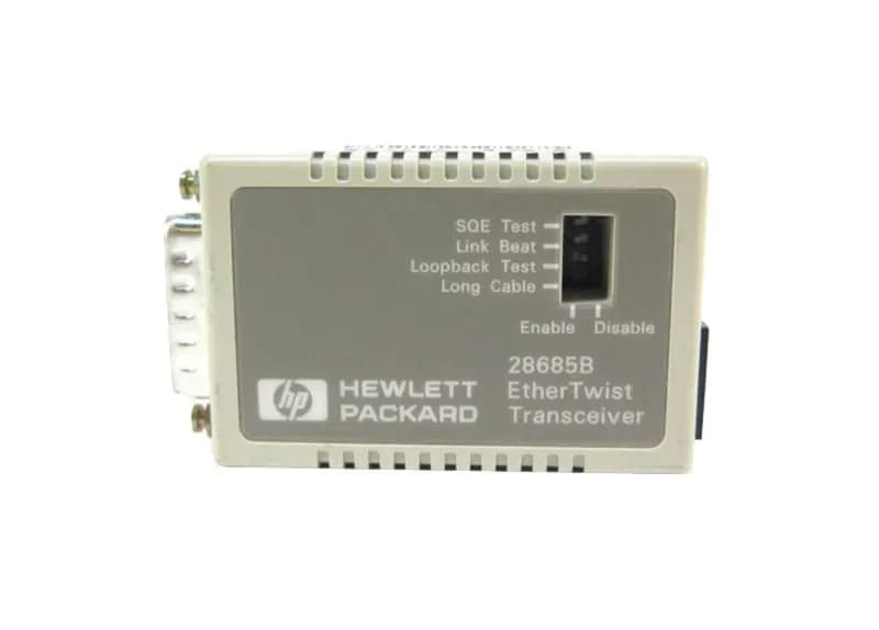 28685B - HP Ethertwist 10Mb/s 10Base-T RJ-45 Connector AUI Transceiver