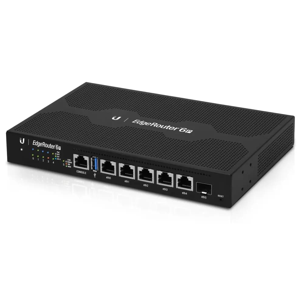 ER-6P - Ubiquiti EdgeRouter 6P Gigabit Ethernet PoE Router