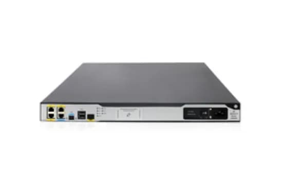JG409A - HPE MSR3000 MSR3012 3 x Ports 1000Base-T WAN + 2 x SIC Slots + 1 x HMIM Slot + 1 x VPM Slot 2.6Mb/s 1U Rack-mountable Router