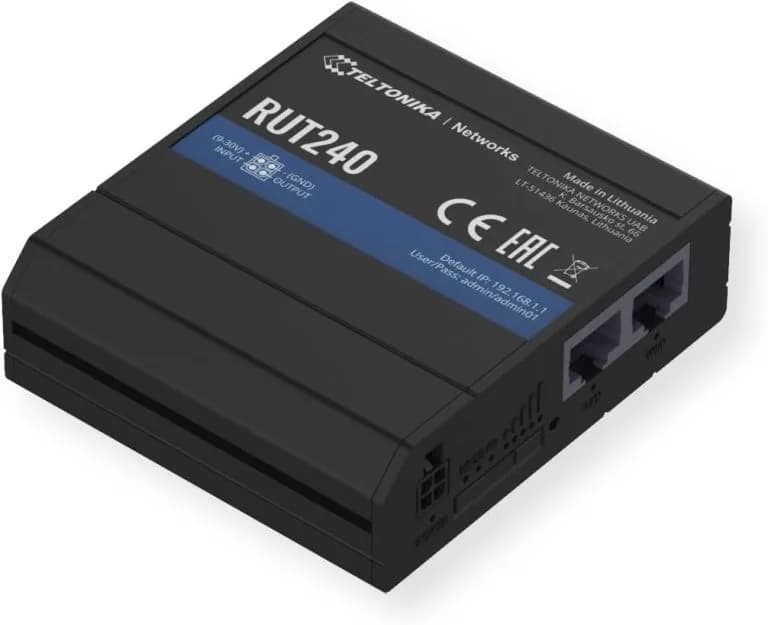 RUT2400AU000 - Teltonika 4G/LTE 1-P WAN SFP + 1-P LAN SFP Router