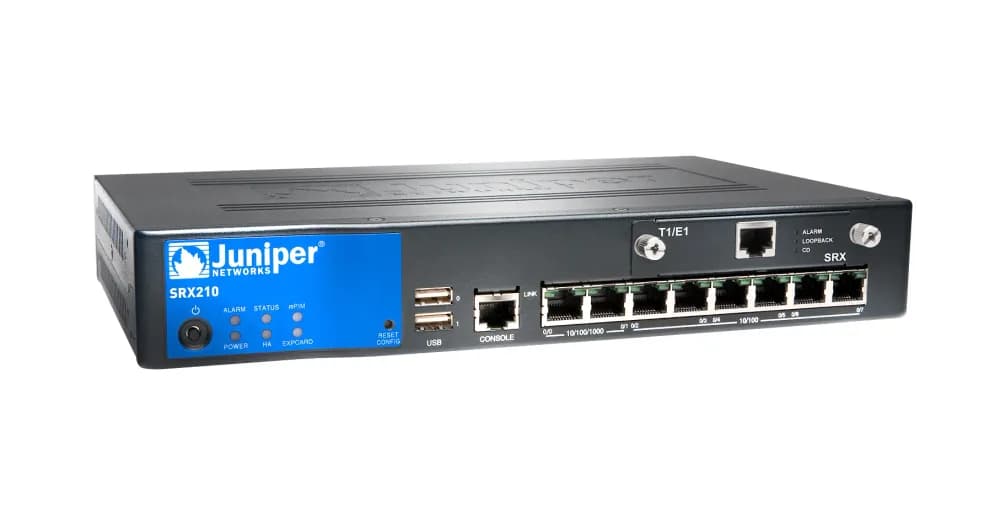 SRX210HE - Juniper SRX210 Service Gateway Appliance