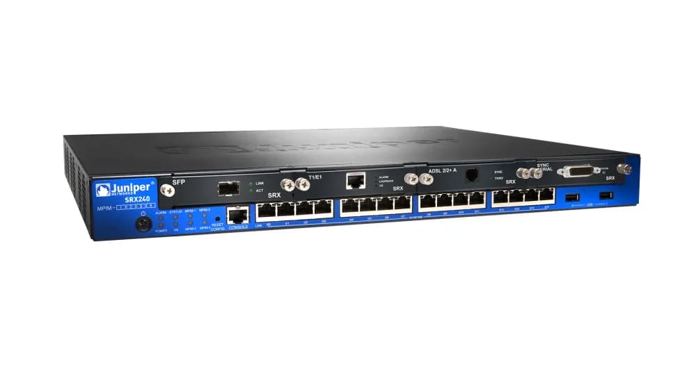 SRX240 - Juniper 16-Port 16 x 1Gb/s PoE Services Gateway