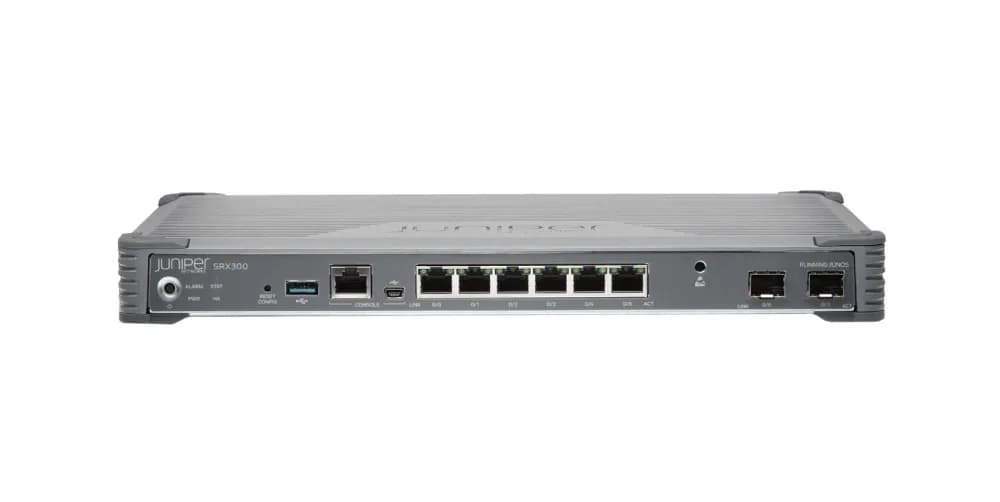 SRX300-SYS-JB - Juniper 6x Ports 1000Base-T RJ-45 Router