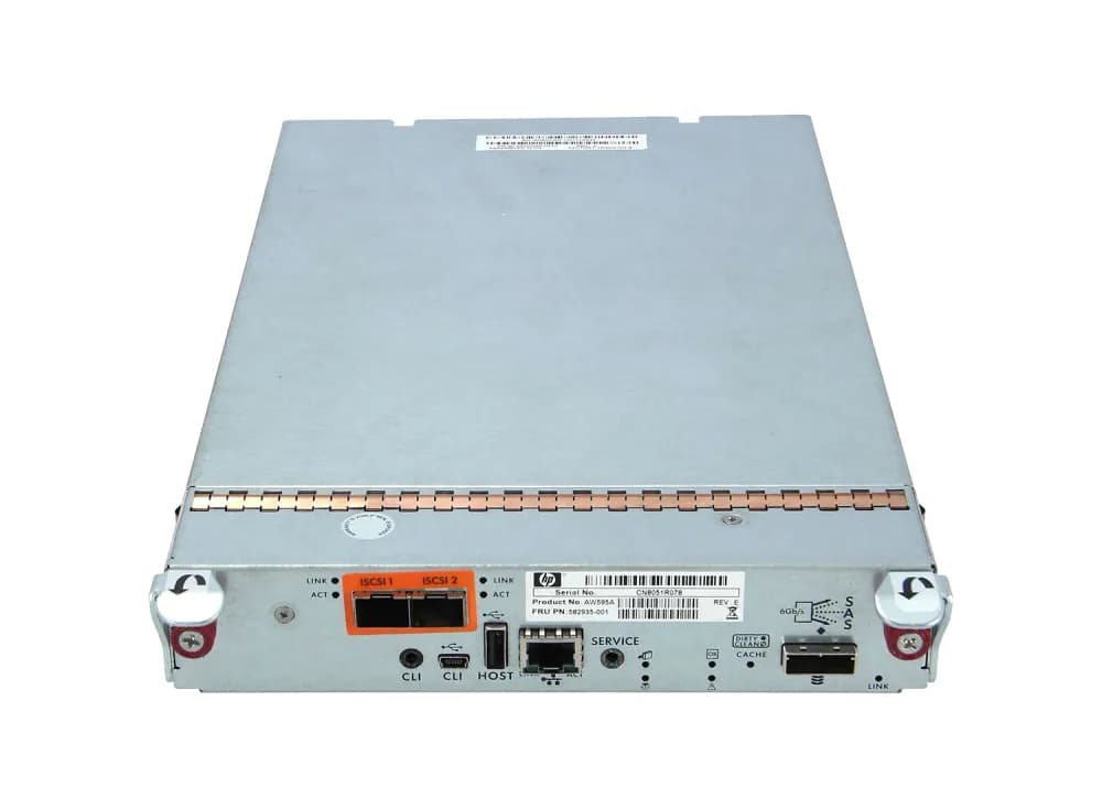 AW595A - HP StorageWorks P2000 G3 10GbE 2 Port iSCSI Array System Controller