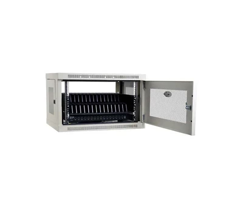 CS16USBW - Tripp Lite portable device management cart/cabinet Portable device management cabinet White