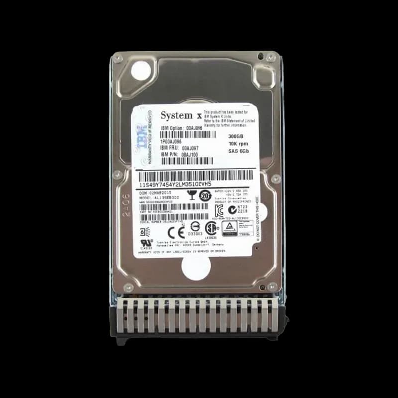 00AJ097 - IBM 300GB 10000RPM SAS 2.5-Inch Hard Drive