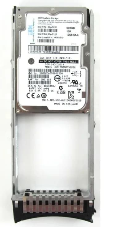 00AR323 - IBM 600GB 15000RPM SAS 2.5-Inch Hard Drive