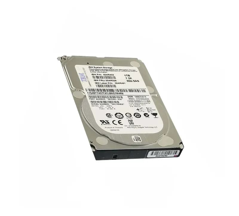 00AR481 - IBM 1TB 10000RPM SAS 6Gb/s 2.5-in Hard Drive with Tray