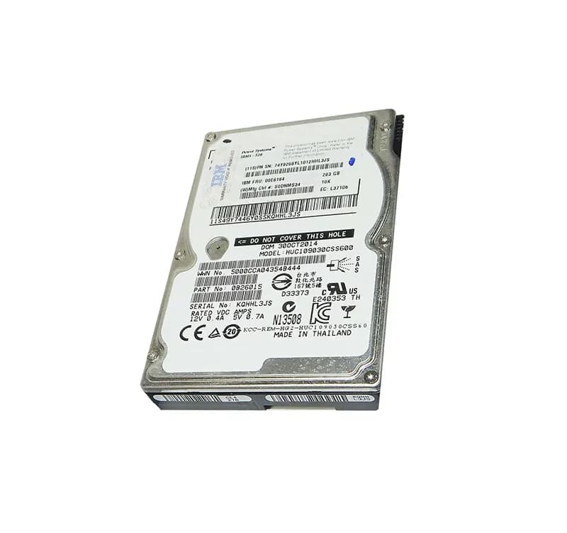 00E6164 - IBM 283GB 10000RPM SAS 6Gb/s 2.5-Inch Hard Drive