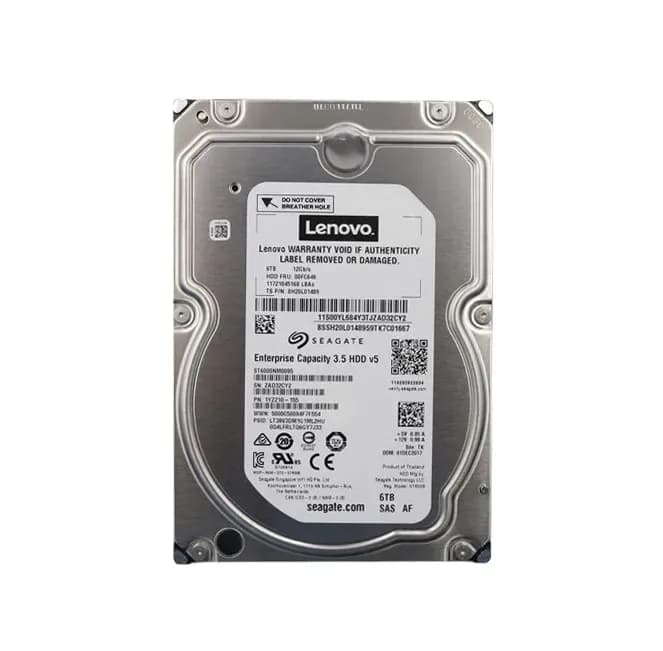 00FC646 - Lenovo 6TB SAS 7200RPM 3.5-inch Hard Drive