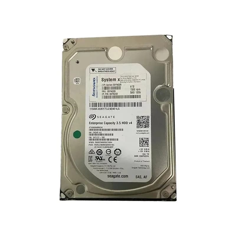 00FN229 - IBM 6TB 7200RPM SAS 12Gb/s 2.5-in Hard Drive
