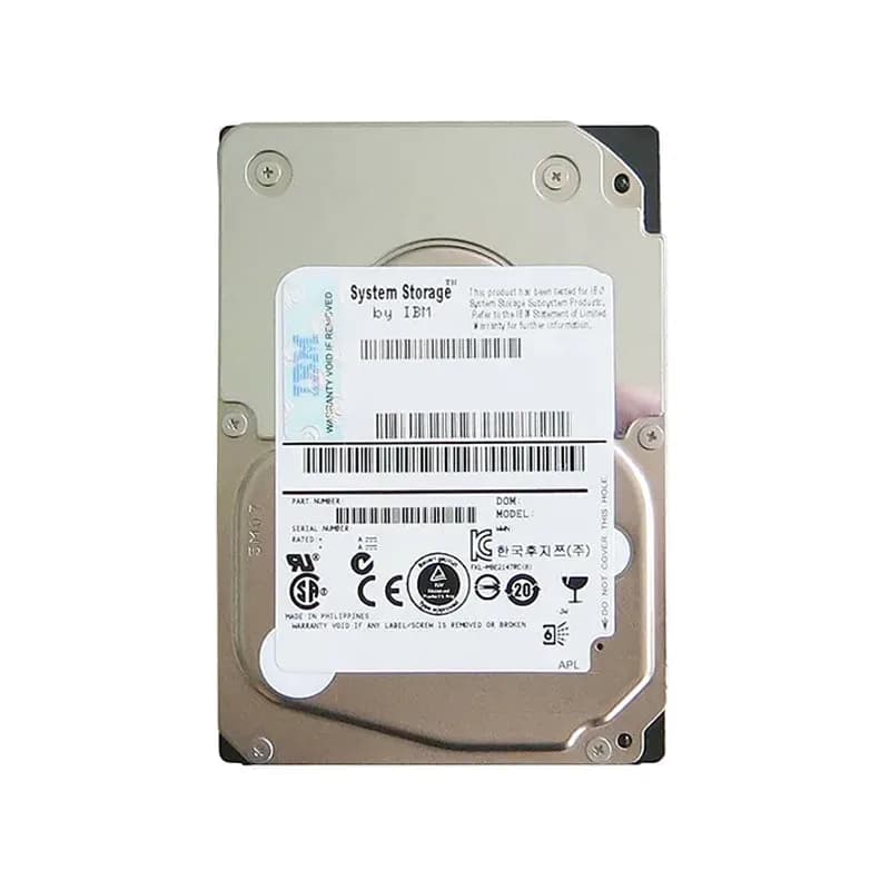 00NA477 - IBM 1.8TB 10K RPM SAS 6Gb/s 512e SED 2.5-inch Hard Drive