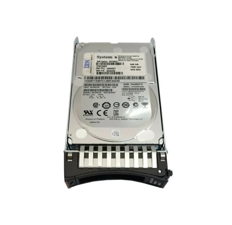 00NA587 - IBM 500GB 7200RPM SAS 2.5-Inch Hard Drive