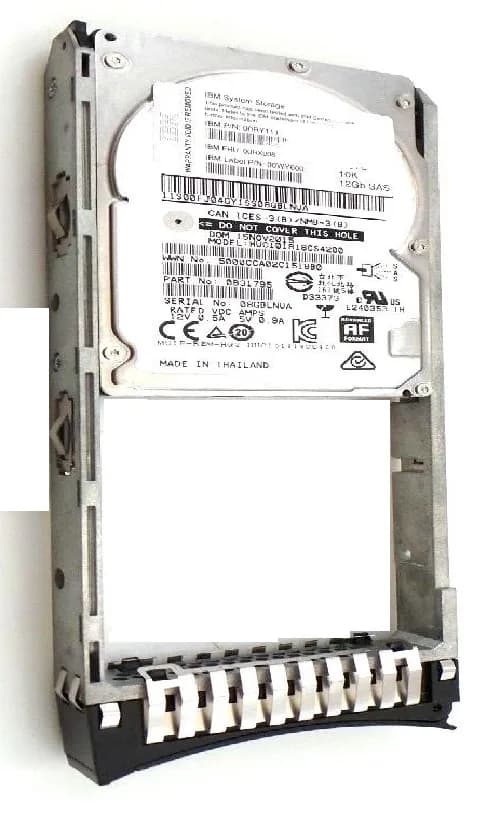 00RX908 - IBM 1.8TB 10000RPM SAS 2.5-Inch Hard Drive