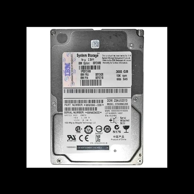 00Y5718 - IBM 300GB SAS 15000RPM 2.5-Inch Hard Drive