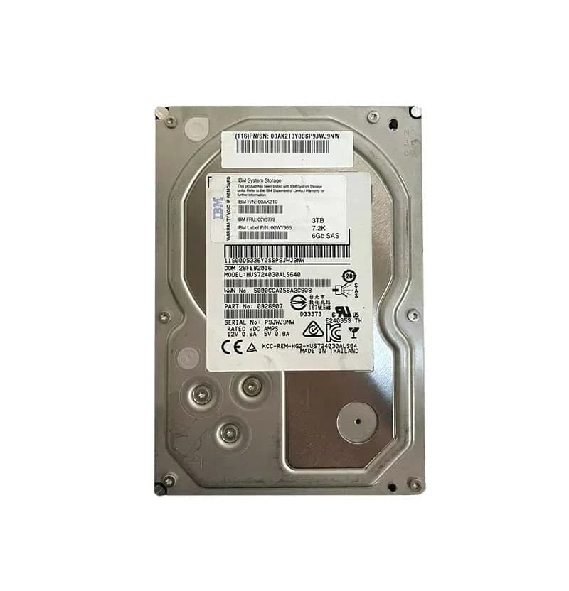 00Y5779 - IBM 3TB 7200RPM SAS 6Gb/s 3.5-in Hard Drive