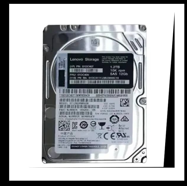 01DC407 - Lenovo 1.2TB 10000RPM SAS 12Gb/s 2.5-in Hard Drive