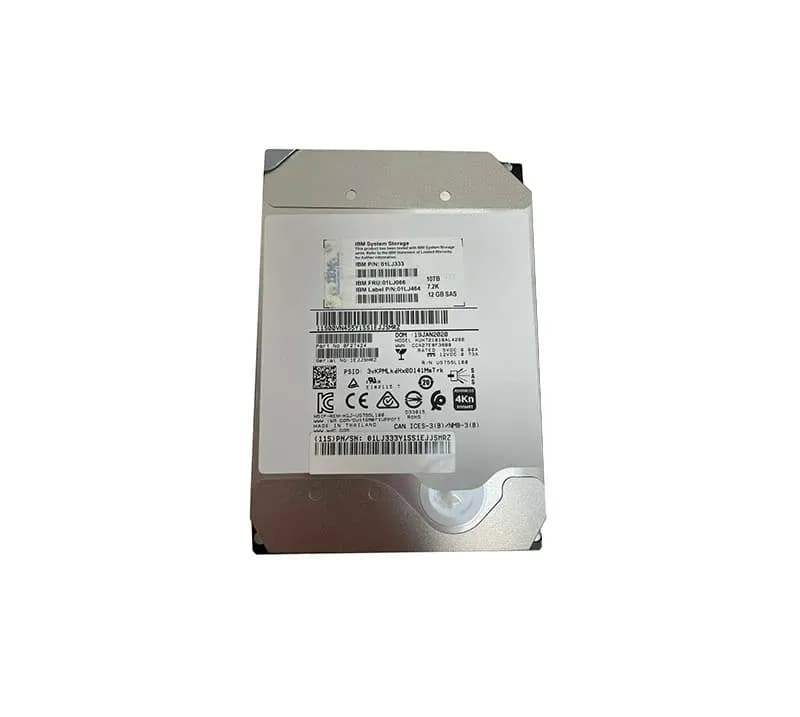 01LJ066 - IBM 10TB 7200RPM SAS 12Gb/s 3.5-in Hard Drive
