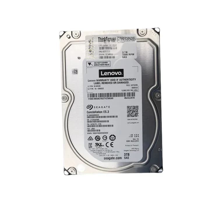 03T7732 - Lenovo 3TB 7200RPM SAS 6Gb/s 3.5-in Hard Drive