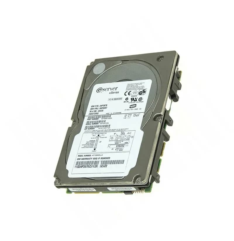 06P5367 - IBM 36.4GB 10000RPM SCSI 160MB/s 3.5-in Hard Drive