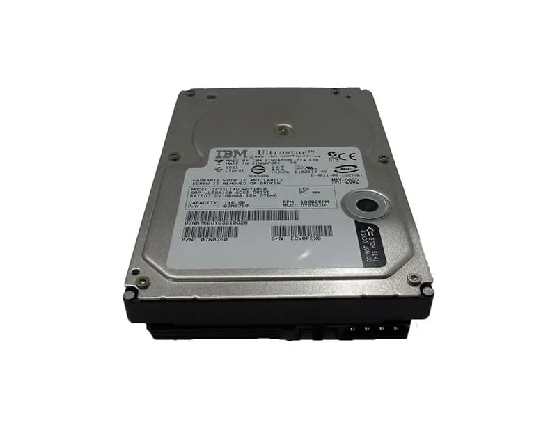07N8760 - Hitachi 146GB SCSI 10000RPM 3.5-inch Hard Drive