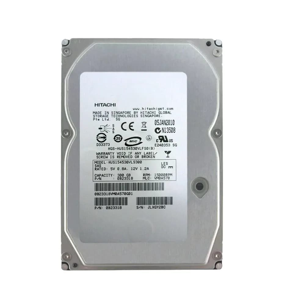 0B23318 - Hitachi 300GB 15000RPM SAS 3Gb/s 3.5-in Hard Drive