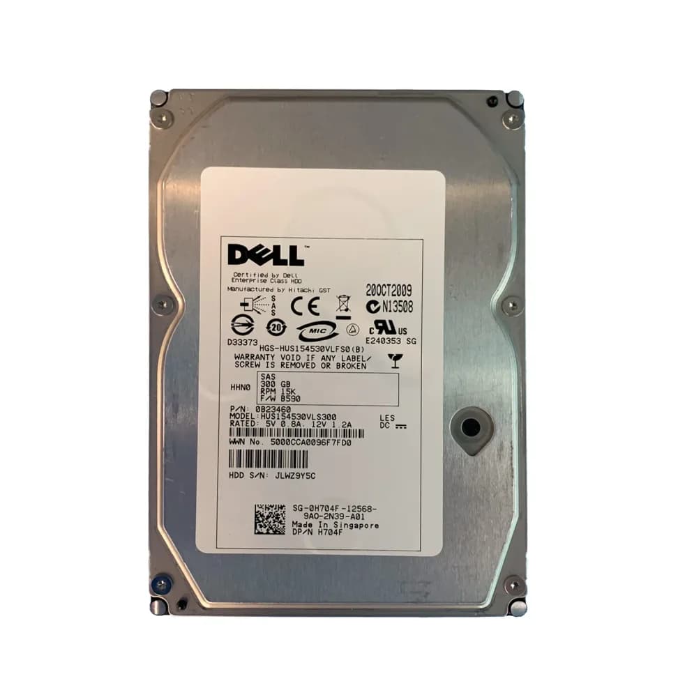 0B23460 - Hitachi 300GB 15000RPM SAS 3Gb/s 3.5-in Hard Drive