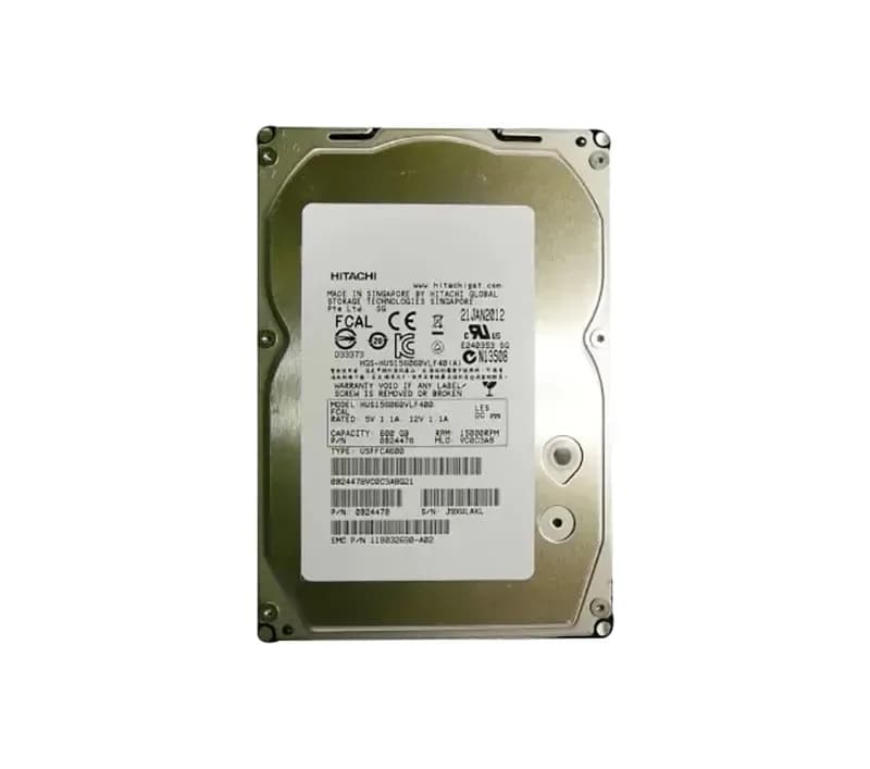 0B24478 - HGST 600GB 15000RPM Fibre Channel 4Gb/s 3.5-in Hard Drive