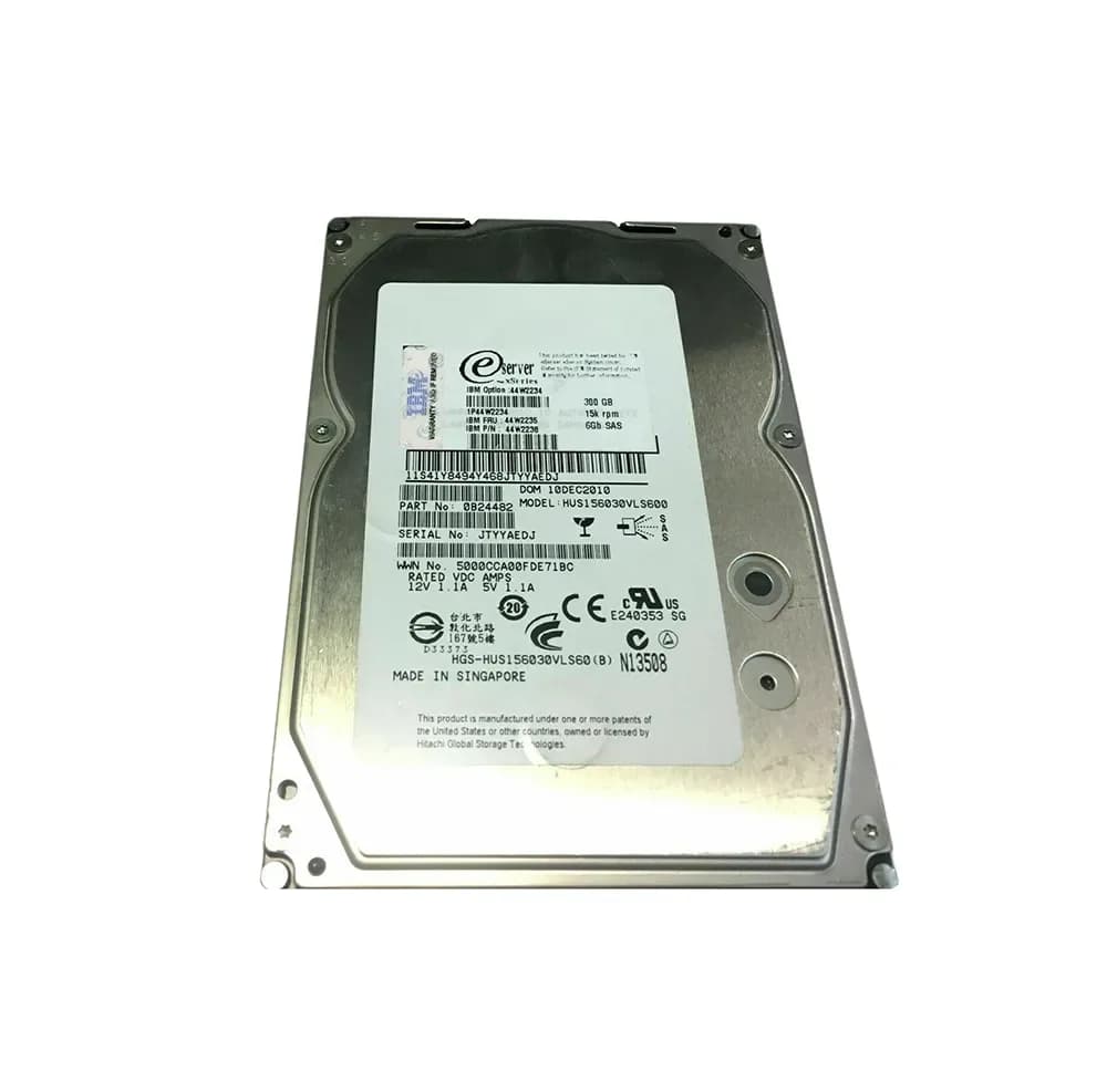 0B24482 - Hitachi 300GB 15000RPM SAS 6Gb/s 3.5-Inch Hard Drive