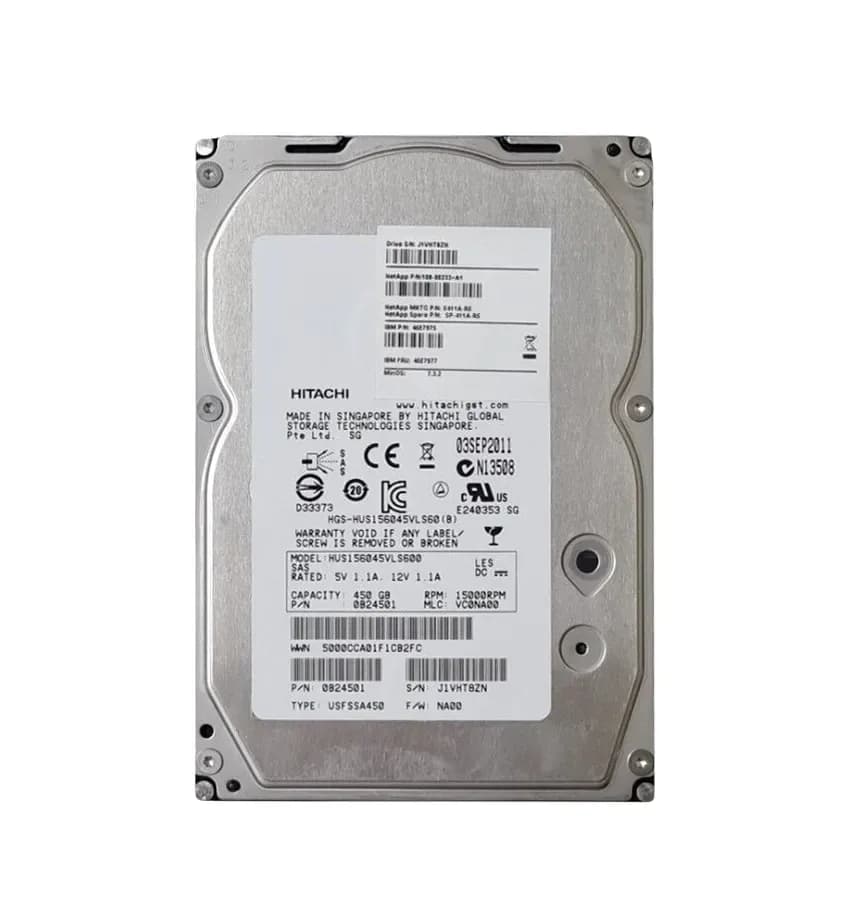 0B24501 - Hitachi 450GB SAS 15000RPM 3.5-Inch Hard Drive