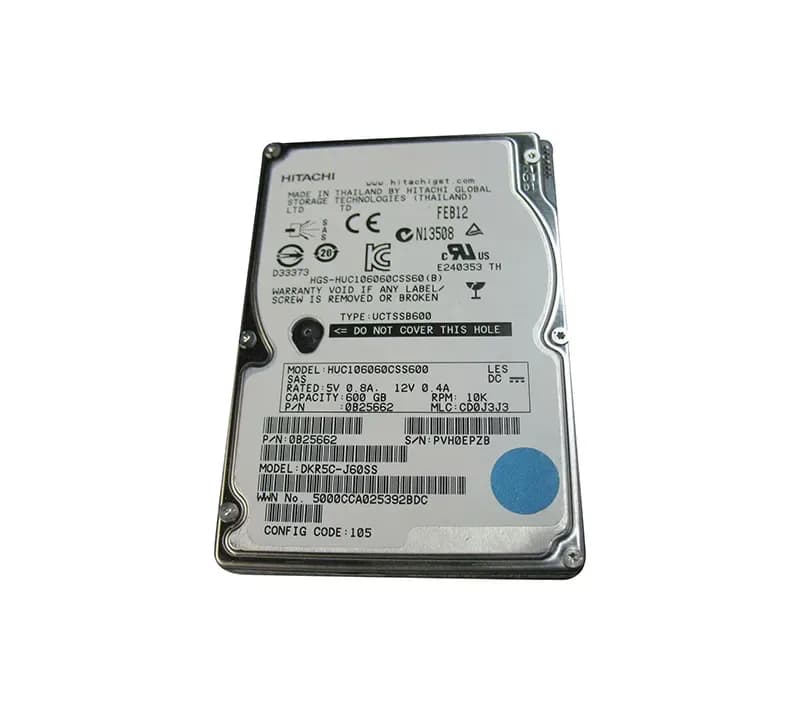 0B25662 - HGST 600GB 10000RPM SAS 6Gb/s 64MB Cache 2.5-inch HDD
