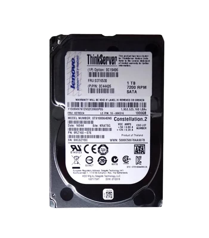 0C44426 - IBM 1TB 7200RPM SAS 6Gb/s 2.5-in Hard Drive