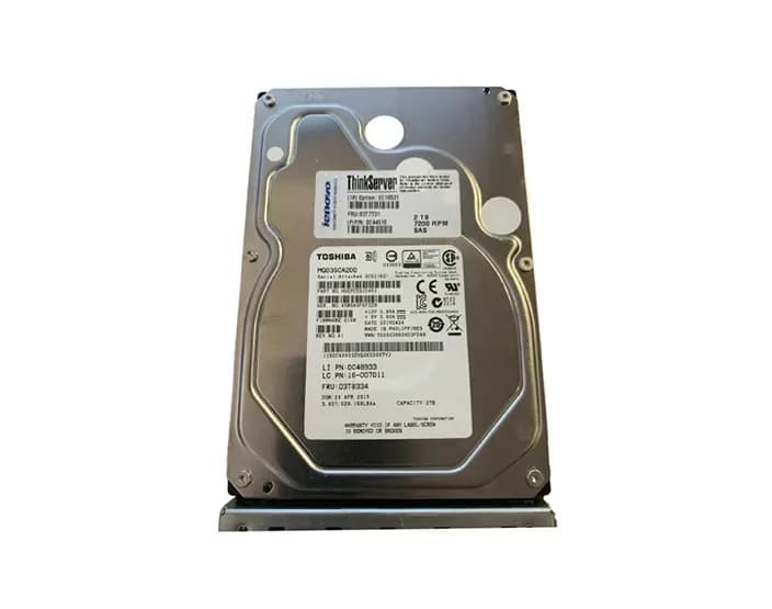 0C44510 - Lenovo 2TB 7200RPM SAS 6Gb/s 3.5-in Hard Drive