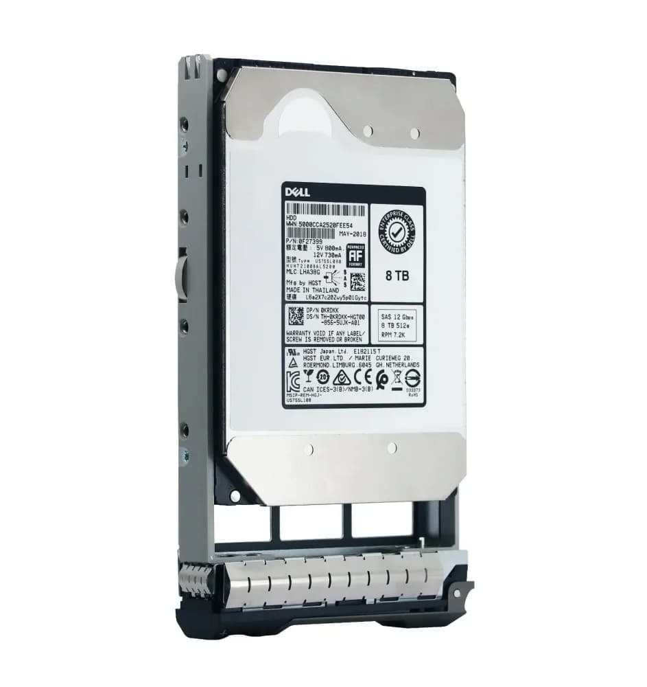 0F27399 - Western Digital Ultrastar DC HC510 8TB 7200RPM SAS 3.5" HDD