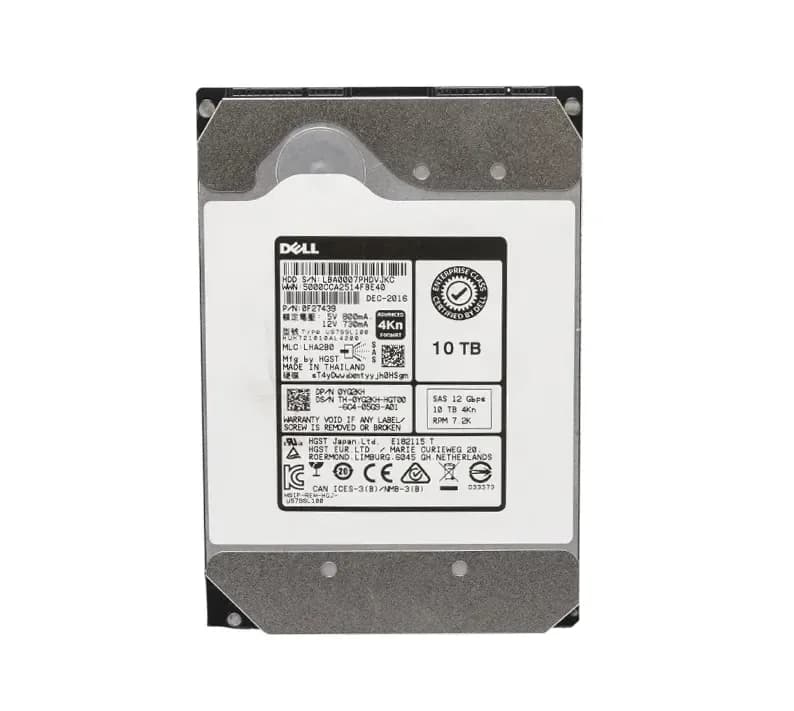 0F27439 - HGST 10TB 7200RPM SAS 12Gb/s 3.5-inch Hard Drive