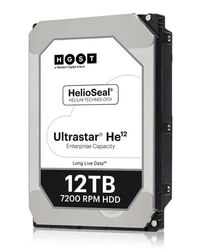 0F29530 - Western Digital Ultrastar He12 12TB 7200RPM SAS 3.5-Inch HDD