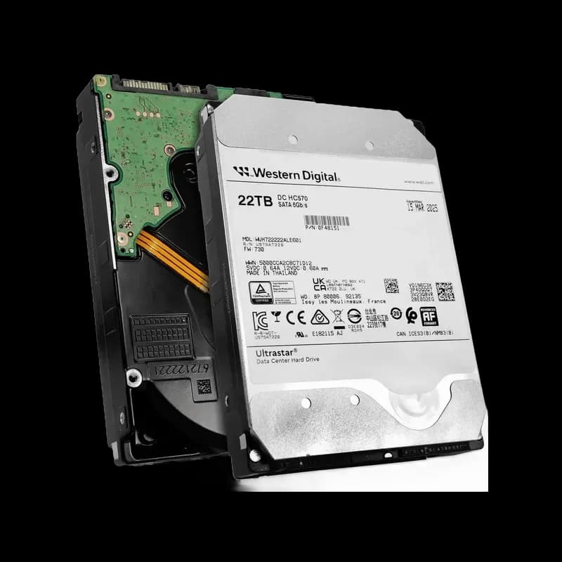 0F48151 - Western Digital Ultrastar DC HC570 22TB SATA 3.5-Inch HDD