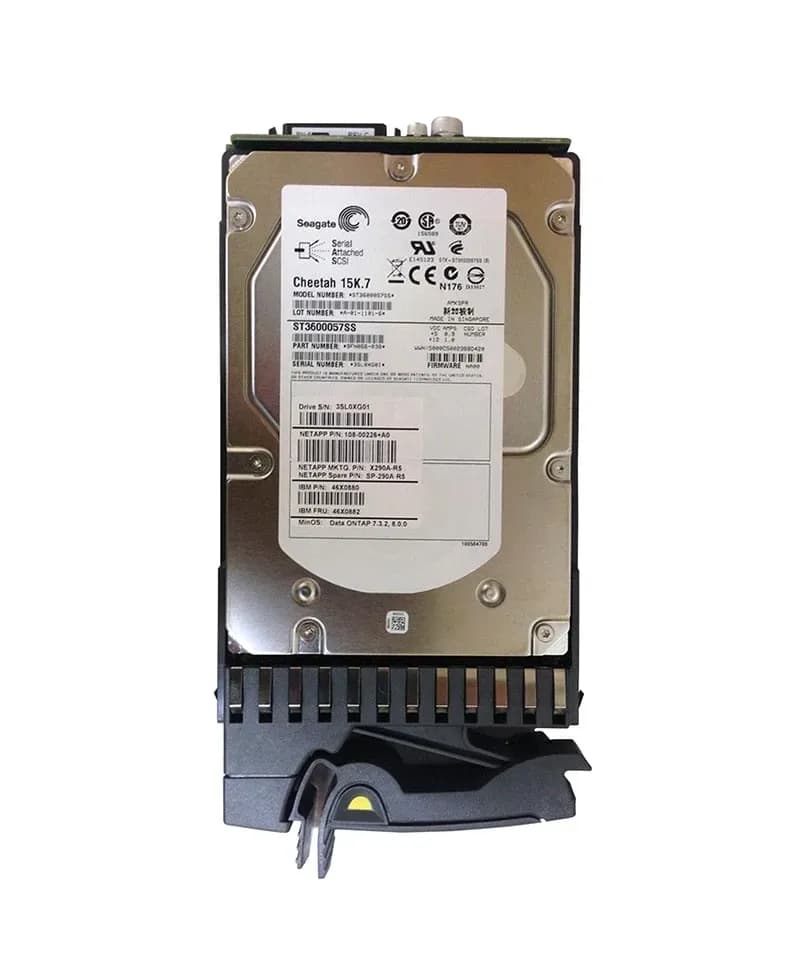 108-00226+A0 - NetApp 600GB SAS 6Gb/s 15000RPM 3.5-Inch Hard Drive
