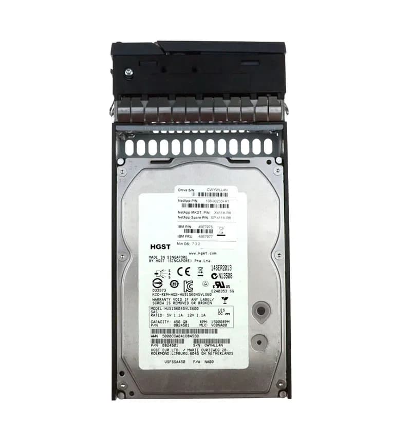 108-00233+A1 - NetApp 450GB 15000RPM SAS 3Gb/s 3.5-in Hard Drive