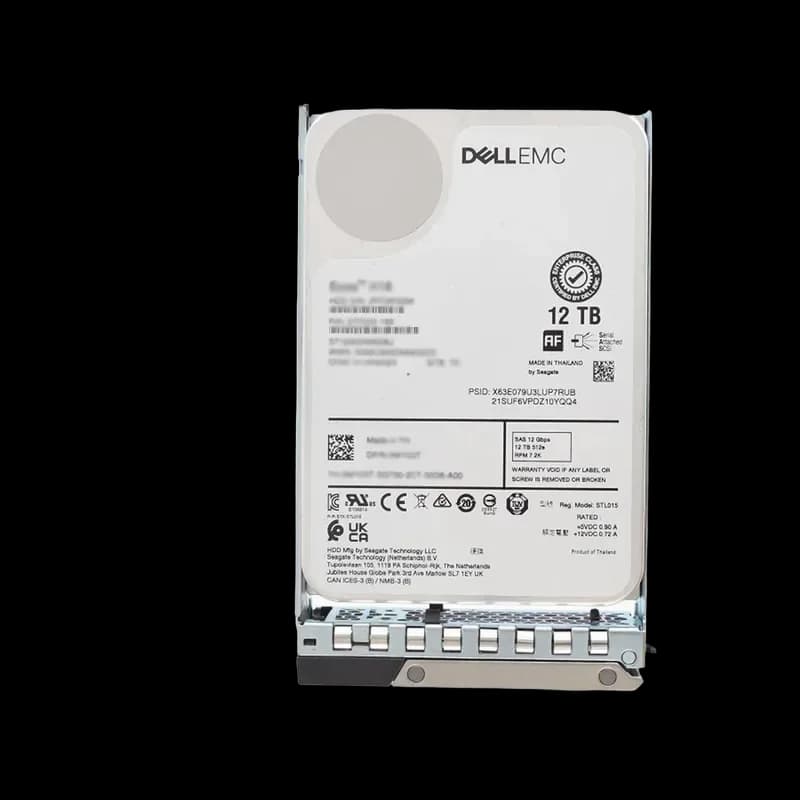 161-BCJH - Dell 12TB 7200RPM SAS 3.5-Inch Hard Drive