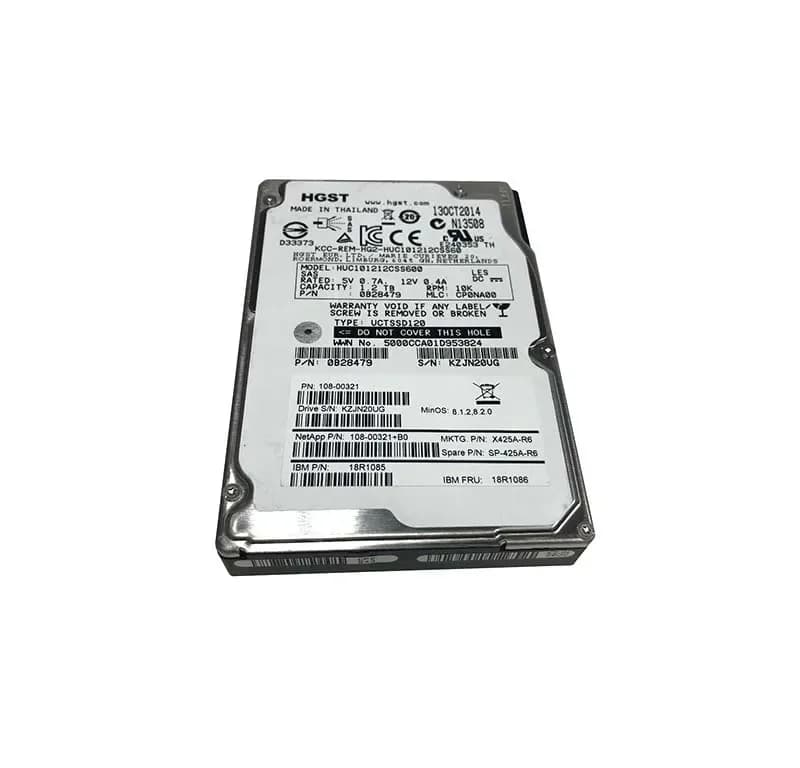 18R1086 - IBM 1.2TB 10000RPM SAS 6Gb/s 2.5-Inch Hard Drive