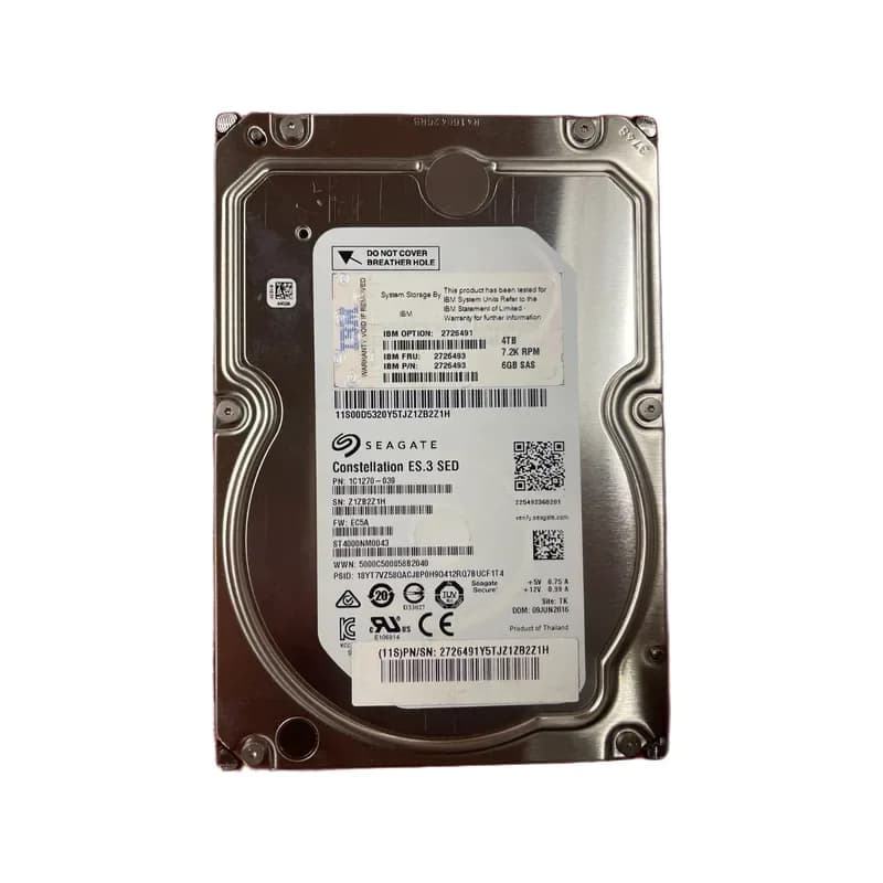1C1270-039 - Seagate 4TB 7200RPM SAS 6Gb/s 3.5-in Hard Drive