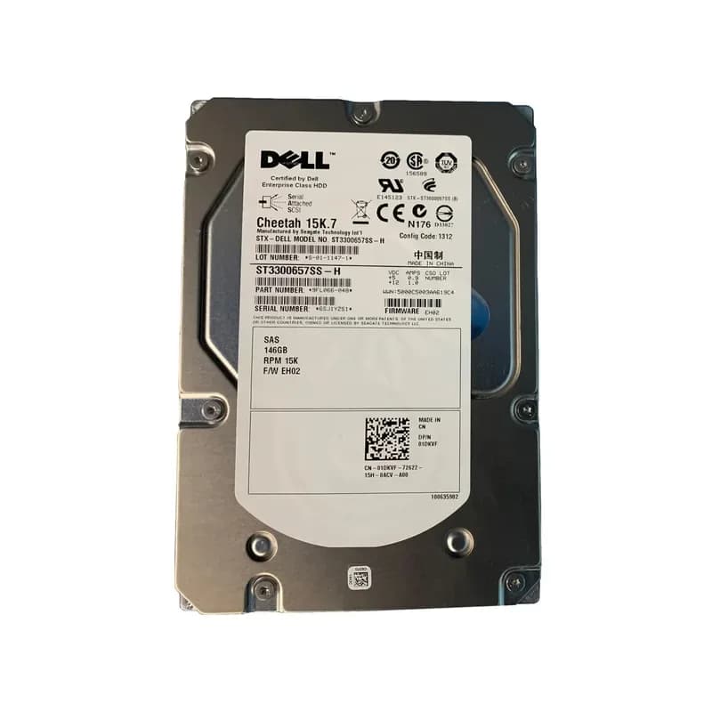 1DKVF - Dell 146GB 15000RPM SAS 3.5-Inch Hard Drive