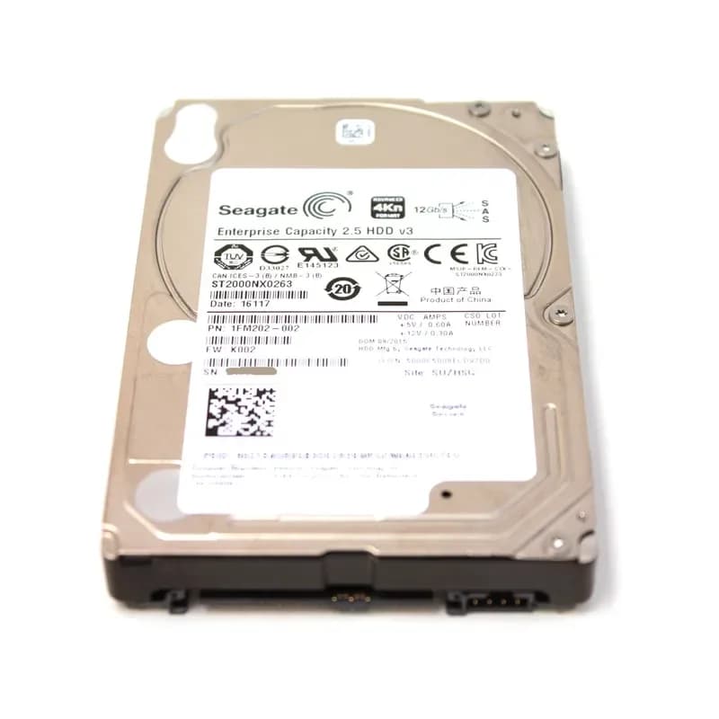 1FM202-002 - Seagate 2TB 7200RPM SAS 12Gb/s 2.5-in Hard Drive