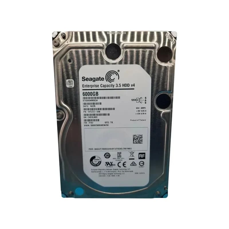1HT27Z-046 - Seagate 6TB 7200RPM SAS 6Gb/s 128MB (512e) 3.5-in HDD