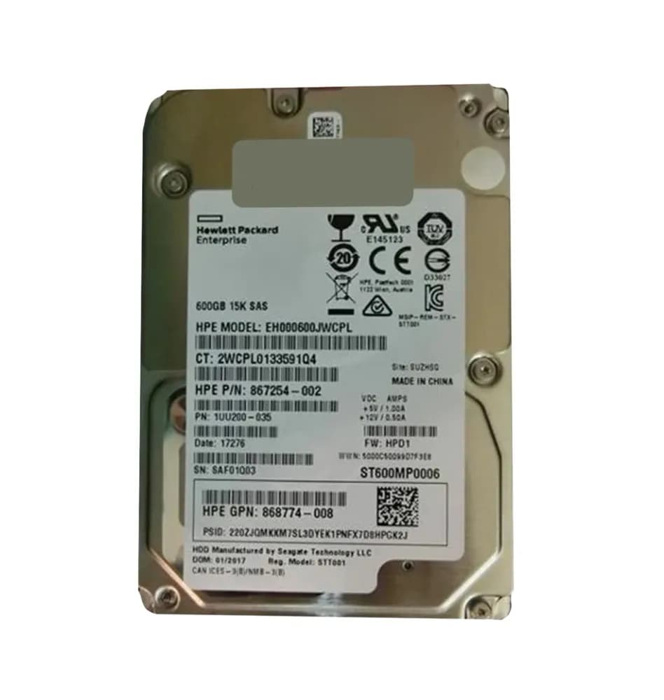 1UU200-035 - Seagate 600GB 15K RPM SAS 12Gb/s 2.5-in Hard Drive